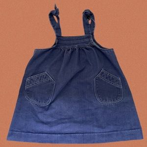 70s Vintage Sears Toddler Denim Jumper